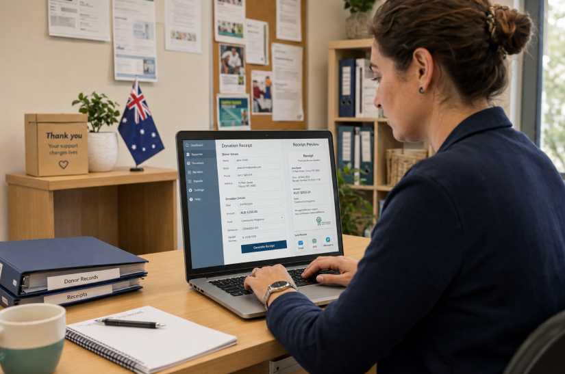 Receipt Generator for Australian Nonprofits