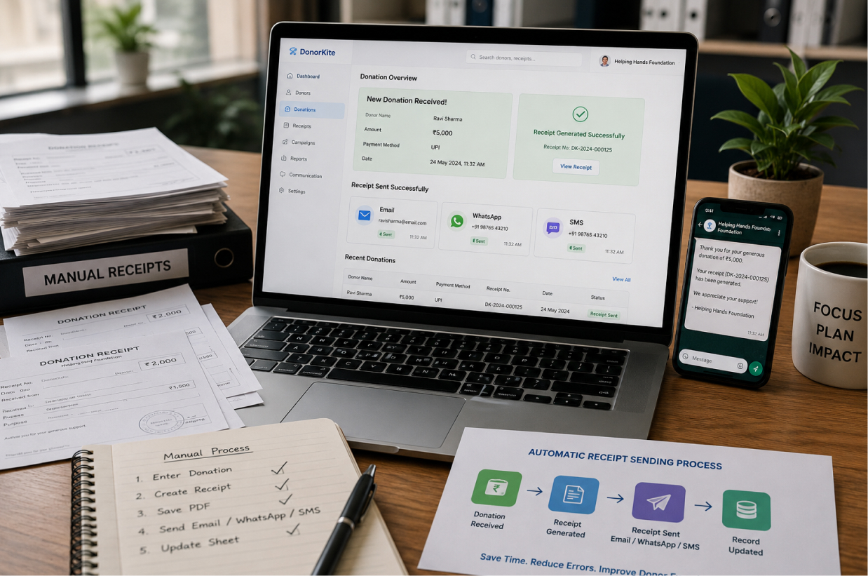 Donation Receipt Software