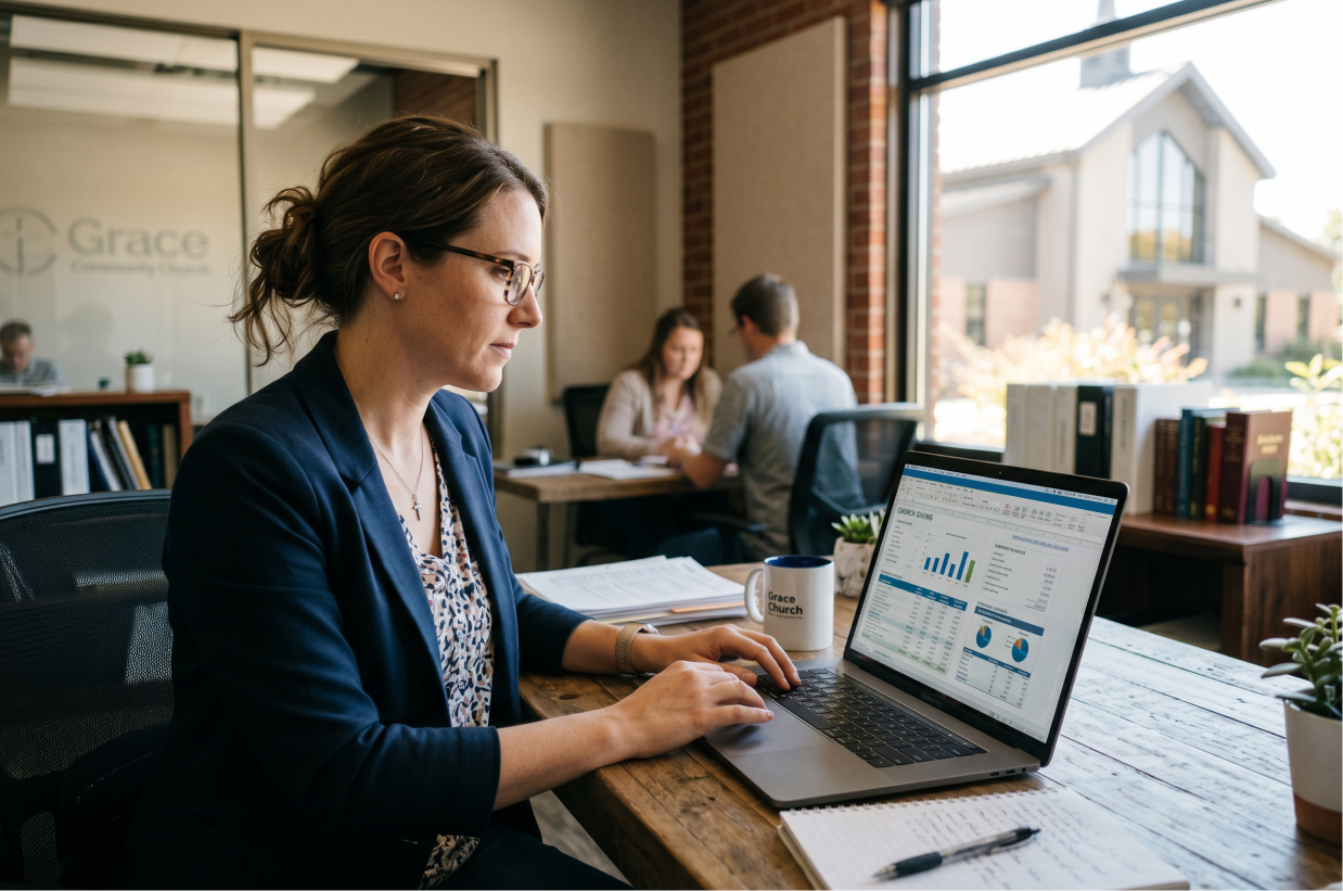church donation tracking software