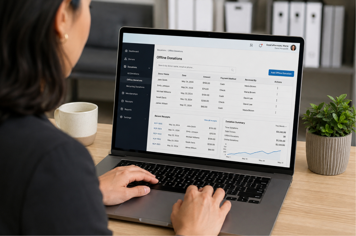How Nonprofits Can Manage Charitable Receipts for Donations During Year-End Giving