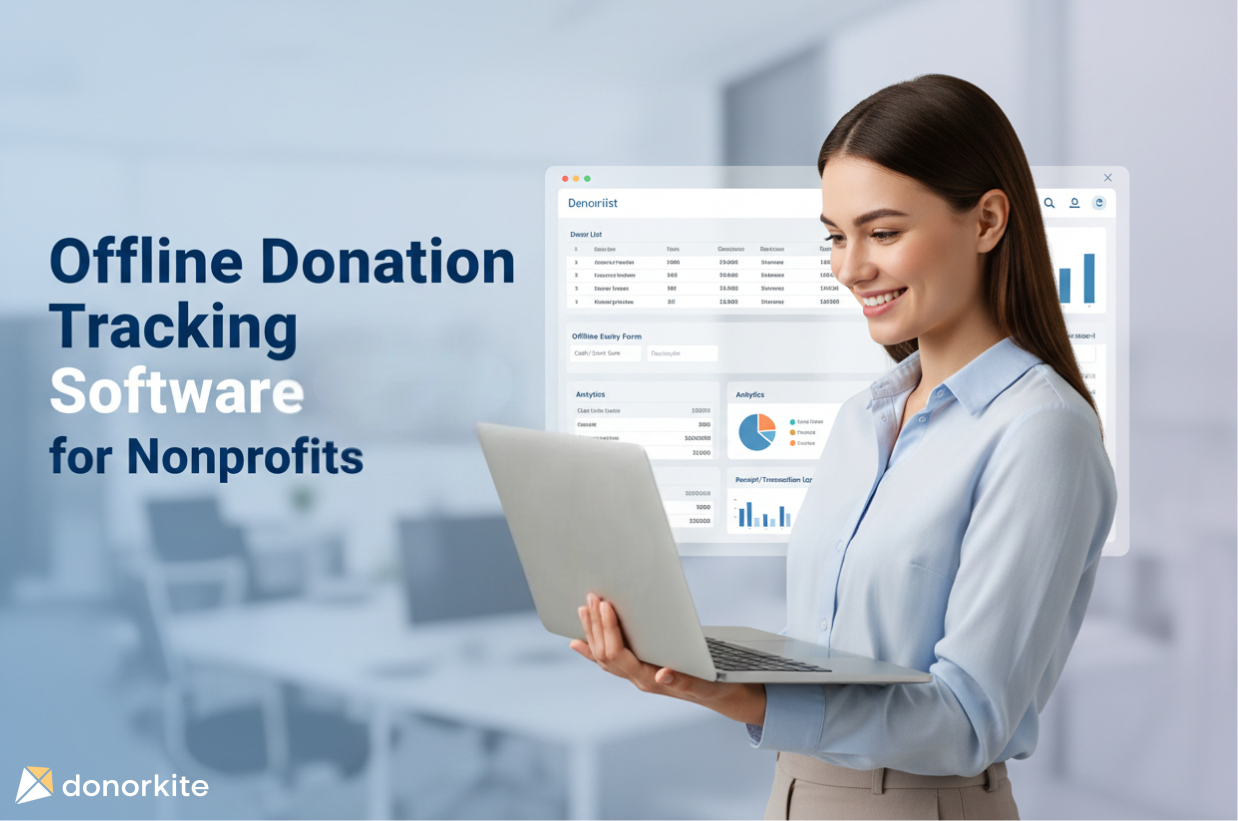 Offline Donation Tracking Software for Nonprofits