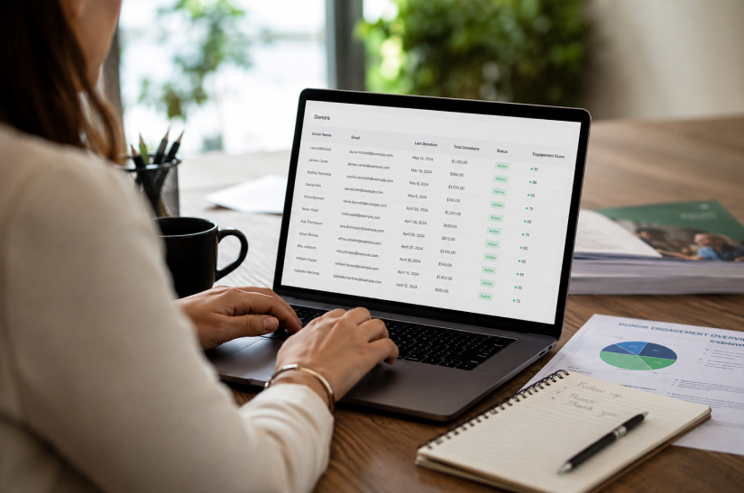 Donor Tracking Software