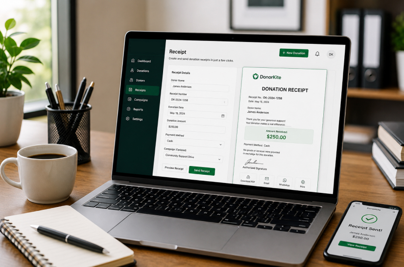 Donation Receipt Generator