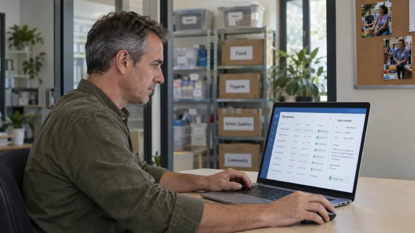 Donation Tracking Software