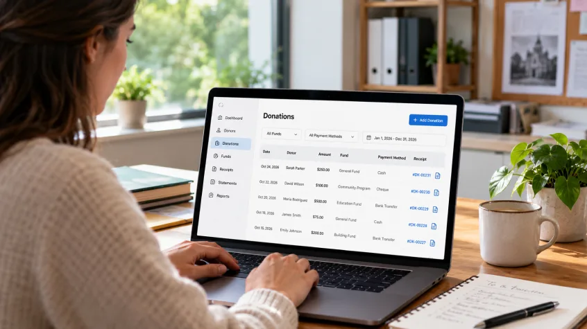 Contribution Management Software for Nonprofits