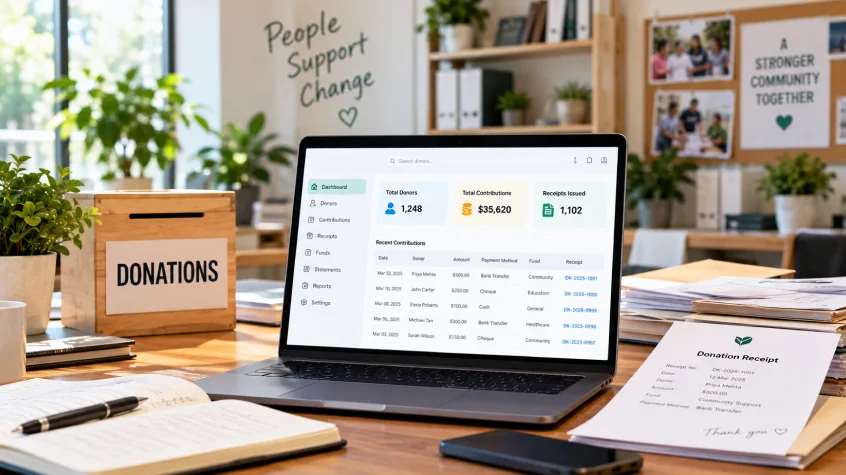 Nonprofit CRM for Offline Donations