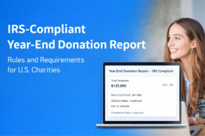 IRS-Compliant Year-End Donation Report