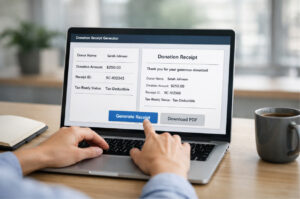 Donation Receipt Generator Software