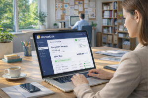 Tax-Compliant Donation Receipts Software