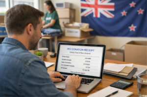 IRD Donation Receipt Requirements