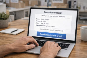 Email Donation Receipts Software for NGOs