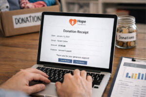 Donation Receipt Software for Nonprofits & Charities