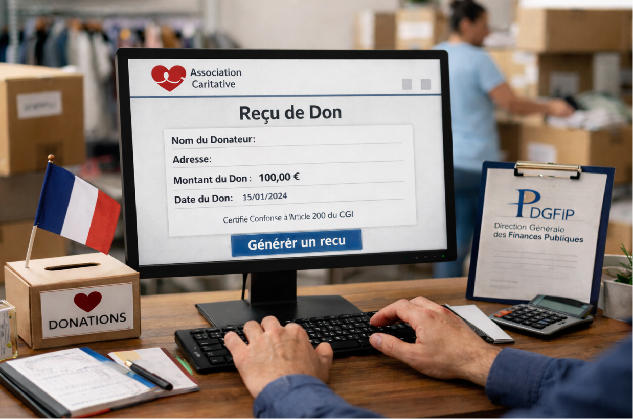 Donation Receipt Requirements France